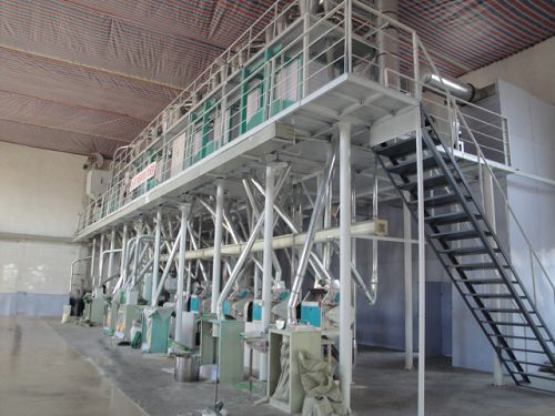 complete 50TPD wheat milling plant