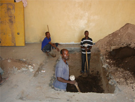 dig wheat flour mill project foundation