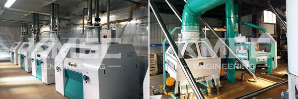 automatic operate wheat flour mill machine